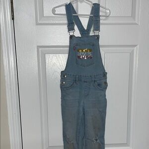 Levi's Light Blue Denim Overalls